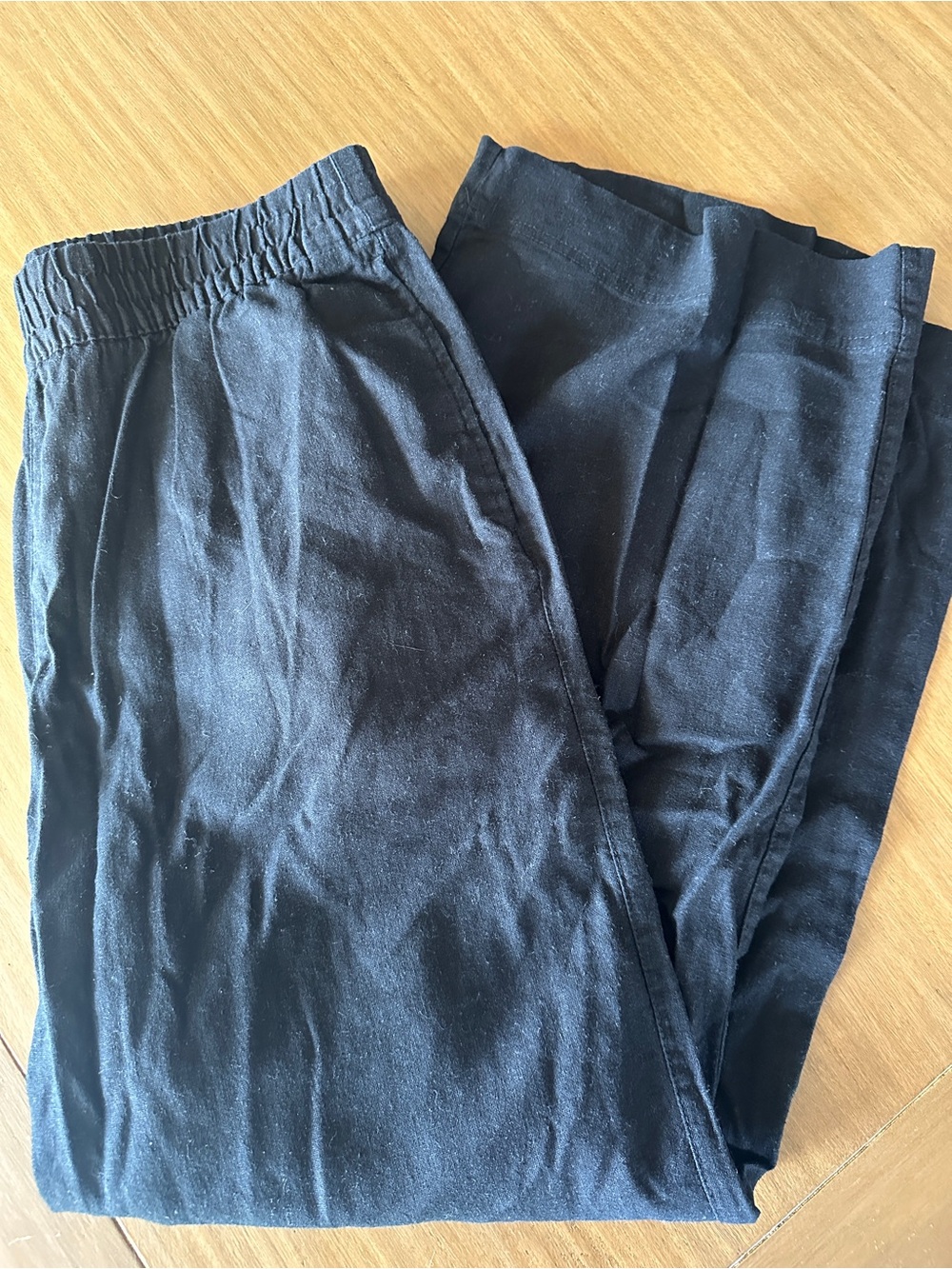 Old Navy Black linen pants